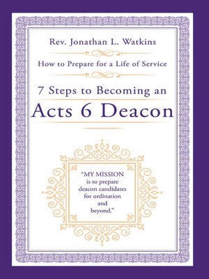 cover image of 7 Steps to Becoming an Acts 6 Deacon
